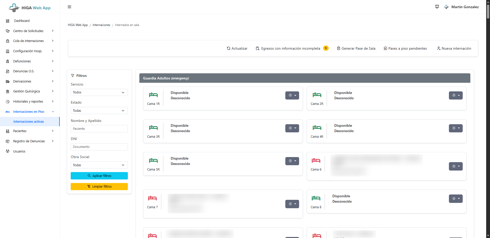 HIGA Web App